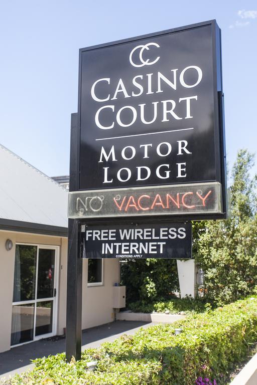 Casino Court Motor Lodge Christchurch Exteriér fotografie